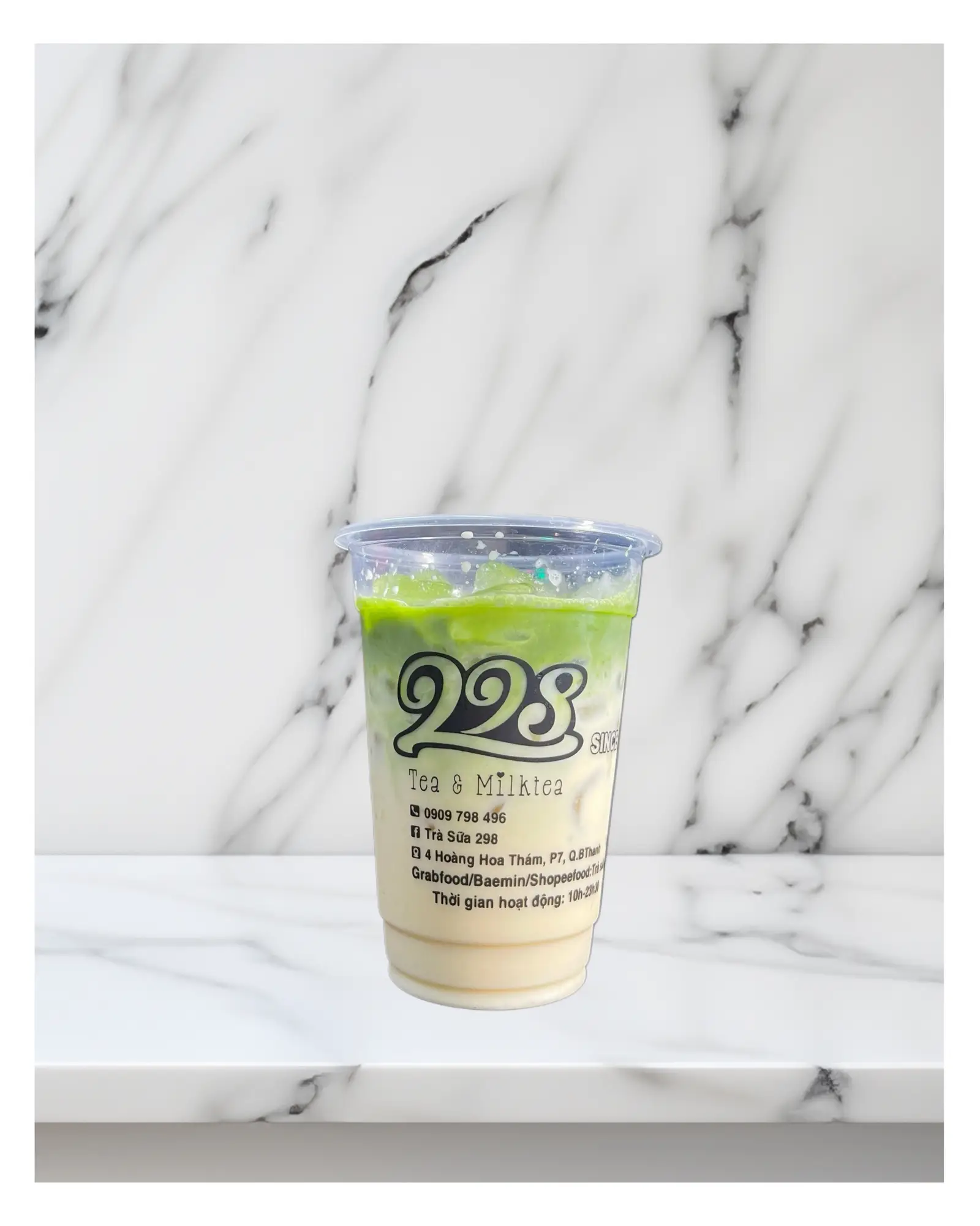 Hình ảnh Trà sữa lài matcha