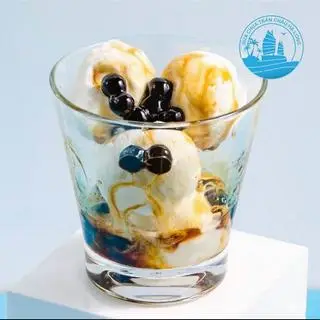 Hình ảnh Sữa chua cà phê trân châu cốt dừa