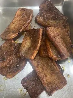 Hình ảnh cơm rau ba rọi 