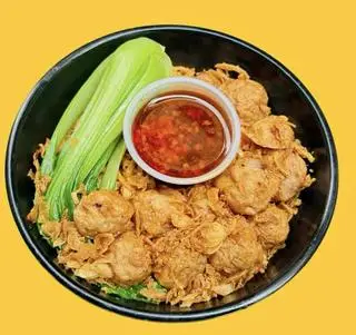 Hình ảnh Mì trộn tiên đơn - mực viên - trứng