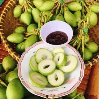Hình ảnh xoài non mắm ruốc 500grqm