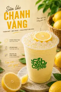 Hình ảnh Sữa Lắc Chanh Vàng 