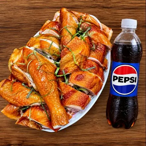 Hình ảnh Combo Gà Ri Hun Khói 1/2 Con + Pepsi