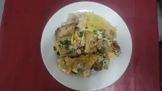 Hình ảnh Bột chiên tóp mỡ 2 trứng 