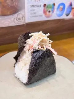 Hình ảnh kanikama onigiri - cơm nắm thanh cua