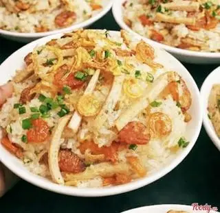 Hình ảnh Xôi ruốc làm tay
