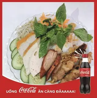Hình ảnh Bánh Ướt Thập Cẩm + Coca