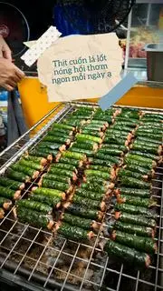 Hình ảnh bánh mì lá lốt 