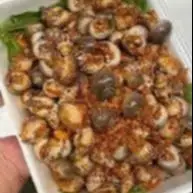 Hình ảnh Mẹt  Ốc  Cháy Tỏi 5 Loại