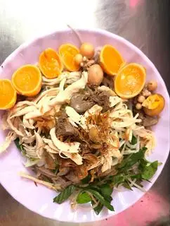 Hình ảnh Bánh ướt lòng gà đặc biệt