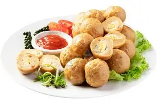 Hình ảnh Chả cá trứng cút (4v)