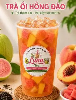 Hình ảnh Trà Ổi Hồng Trân Châu Trắng