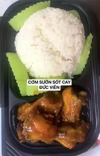 Hình ảnh Cơm sườn sốt cay
