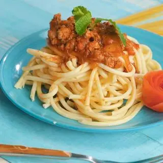 Hình ảnh Mì ý sốt bò bằm