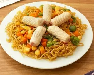 Hình ảnh Mỳ Trộn Mực Xoắn