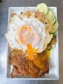 Hình ảnh Sườn trứng ốp la