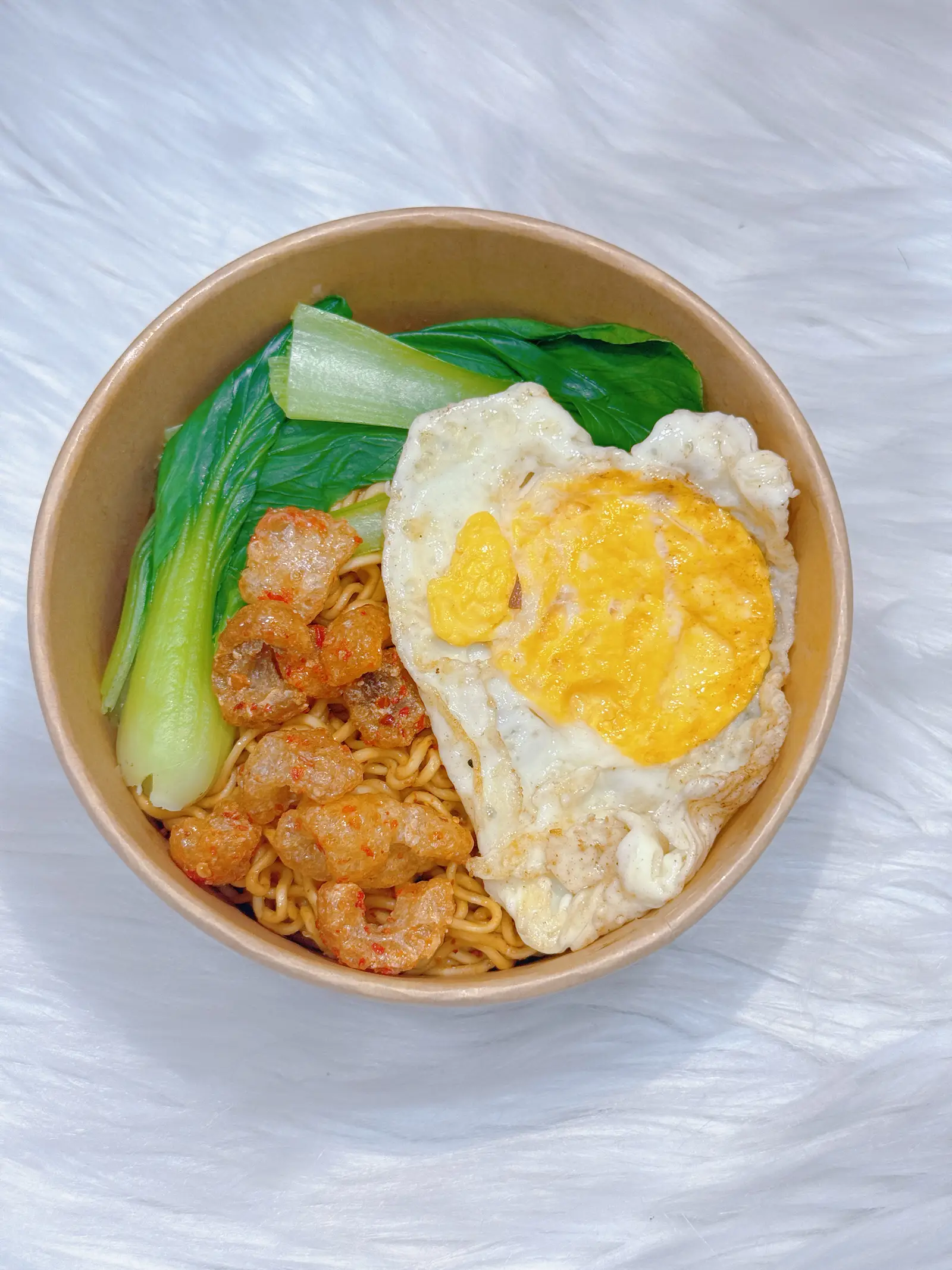 Hình ảnh Mì trộn Bee 2 - rau, trứng