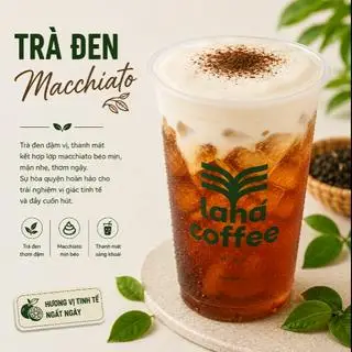 Hình ảnh Trà đen macchiato - size L