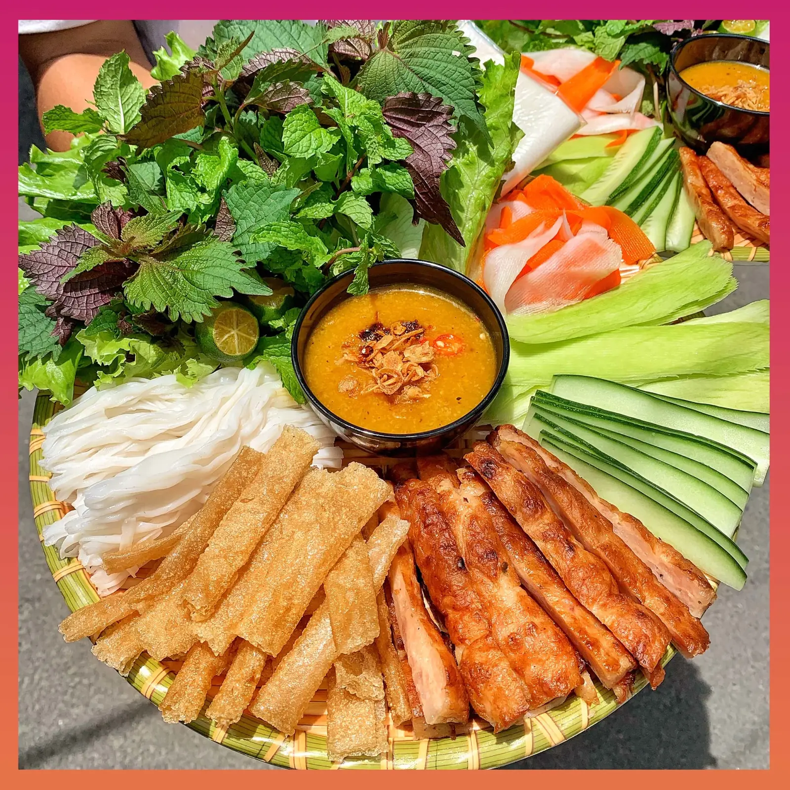 Hình ảnh nem nướng nha trang