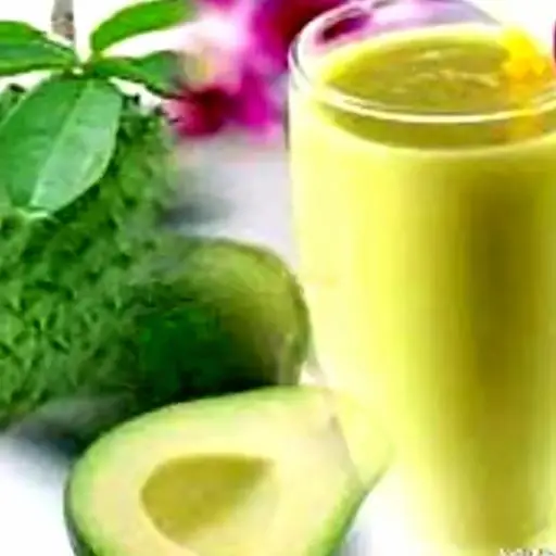 Hình ảnh Sinh tố bơ mãng cầu