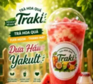 Hình ảnh Dưa hấu yakult