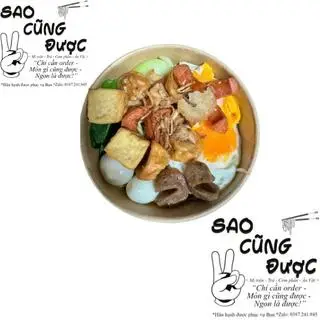 Hình ảnh Mì trộn xúc xích - trứng la