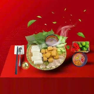 Hình ảnh bún đậu thịt