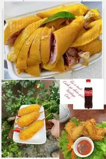 Hình ảnh CB:1/2 gà ủ muối+ 1 Hotdoge+1 cánh gà l