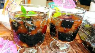 Hình ảnh Mủ Trôm Thạch Sương sáo hạt chia Táo đỏ 