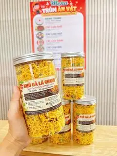 Hình ảnh Khô gà lá chanh 300gr