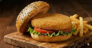 Hình ảnh Burger gà rán