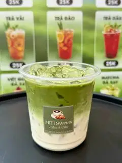 Hình ảnh Matcha latte yến mạch