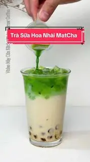 Hình ảnh Lài sữa sốt matcha