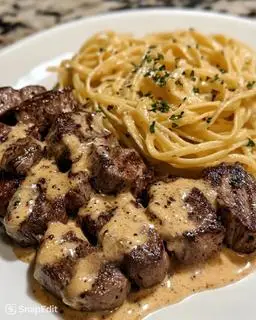 Hình ảnh Creamy Steak Spagetti Size M