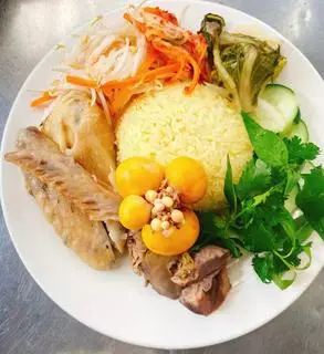 Hình ảnh Cơm cánh gà - lòng gà - Coca