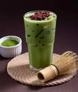 Hình ảnh Matcha Latte đậu đỏ