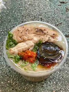 Hình ảnh Súp gà trứng bắc thảo óc heo
