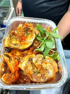 Hình ảnh cua gạch rang me 3 con 1kg