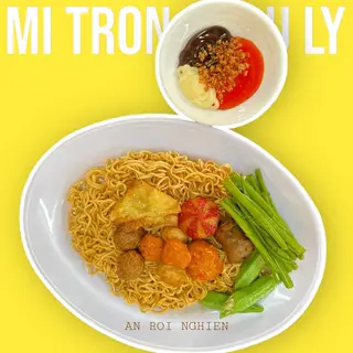 Hình ảnh Mì Trộn Mix Cá Viên - Vừa