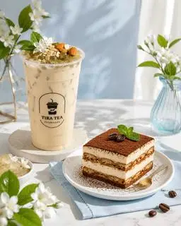 Hình ảnh 1 Tiramisu + 1 nước (Tự chọn)
