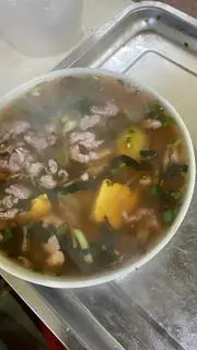 Hình ảnh bún ốc nhỏ bò