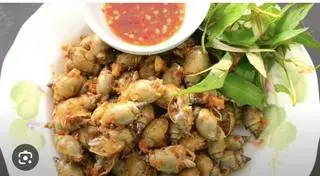 Hình ảnh ốc cà na rang muối