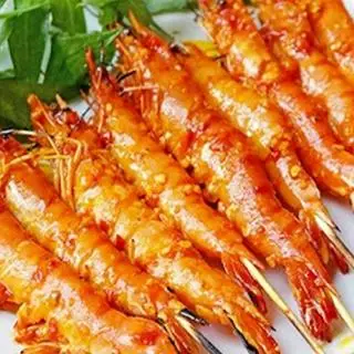 Hình ảnh 10 tôm nứơng sa tê 