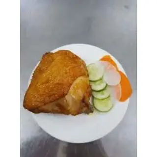 Hình ảnh Má gà sốt mắm tỏi thêm