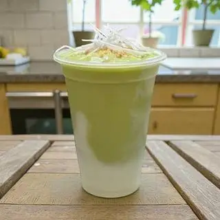 Hình ảnh bơ sữa dừa non