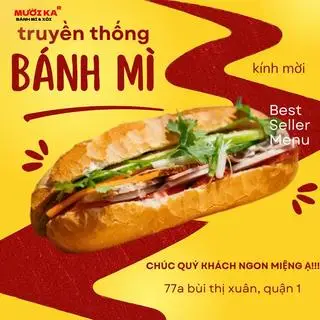 Hình ảnh Bánh mi thịt đặc biệt