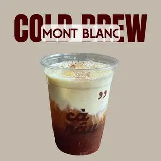 Hình ảnh Mont Blanc - kem muối vỏ cam