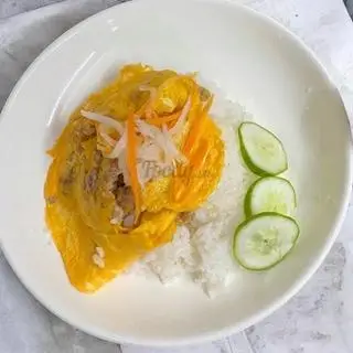 Hình ảnh cơm trứng chiên thịt bằm 