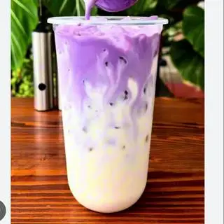 Hình ảnh latte khoai môn 