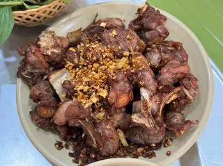 Hình ảnh ngan cháy tỏi - 1/2 con 